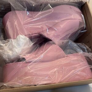 Steve Madden Pink Platform Sandals